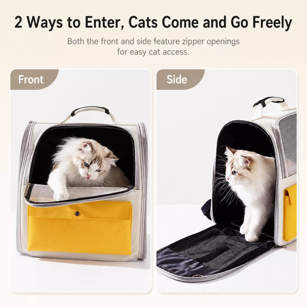 Pet Carrier Backpack for Cats and Small Dogs
