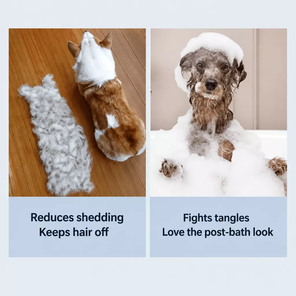 Cat Grooming Comb for Long Hair, Knots and Loose Fur