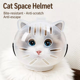 Plastic Recovery Cone for Cats During Grooming and Care