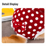 Cotton Dog Diaper for Female Dogs During Heat Cycles