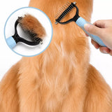 Undercoat Deshedding Comb for Dogs and Cats