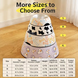 Tip-Resistant Stainless Steel Pet Bowl for Dogs and Cats