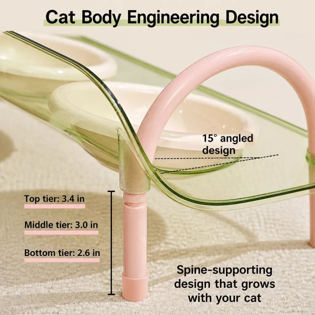 Pet Slow Feeder Bowl with Wide Opening