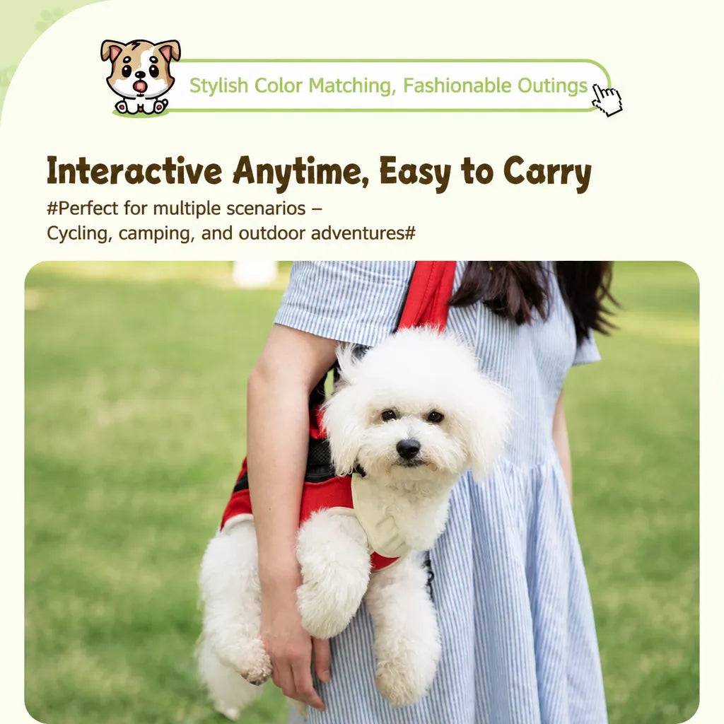 Nylon Pet Carrier Backpack for Dogs and Cats