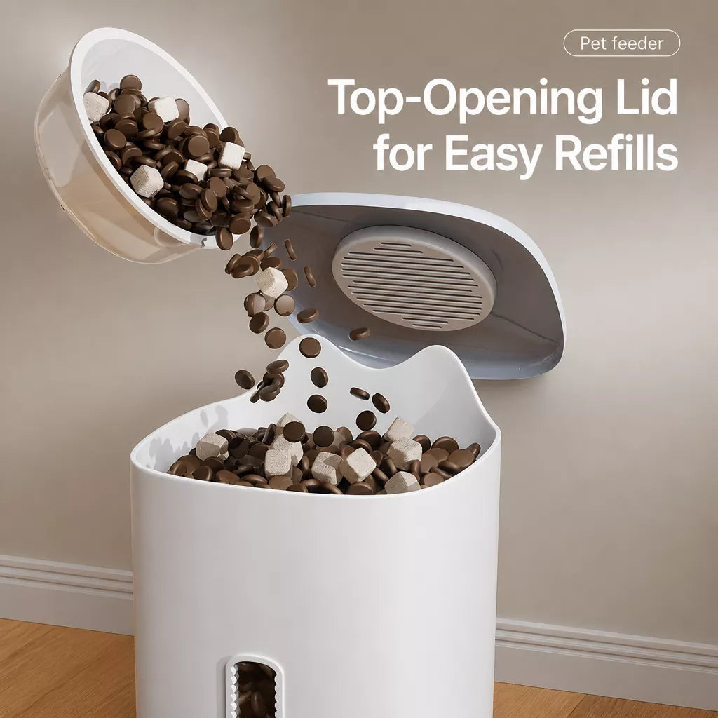Automatic Pet Feeder & Water Dispenser