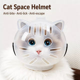 Clear Plastic Pet Recovery Cone for Cats