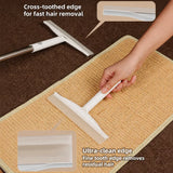 Pet Deshedding Brush for Cats and Dogs with Short or Long Handle