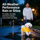 Dog Raincoat for Small and Medium Dogs