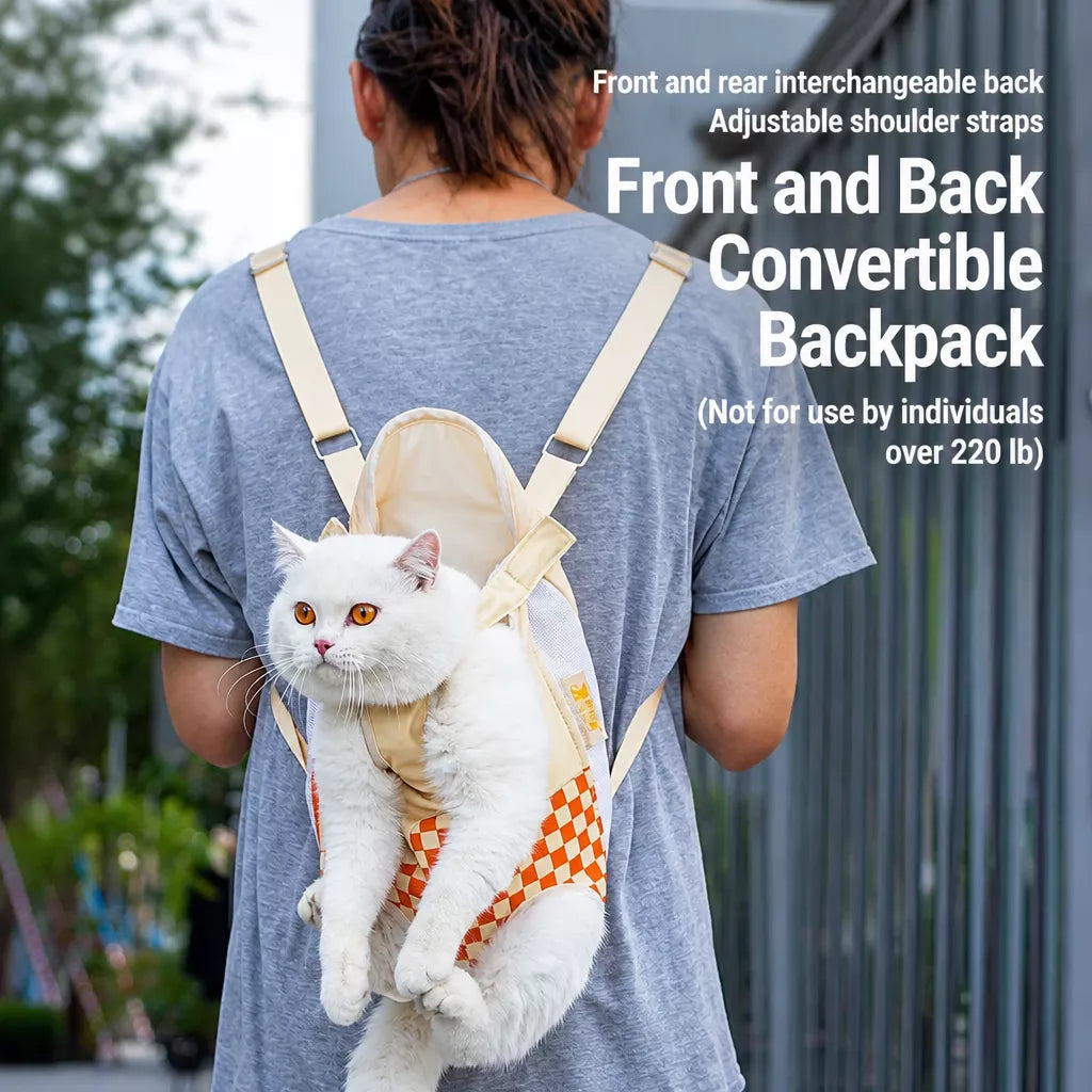 Pet Backpack Carrier for Cats and Small Pets