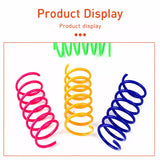 Plastic Spring Cat Toy
