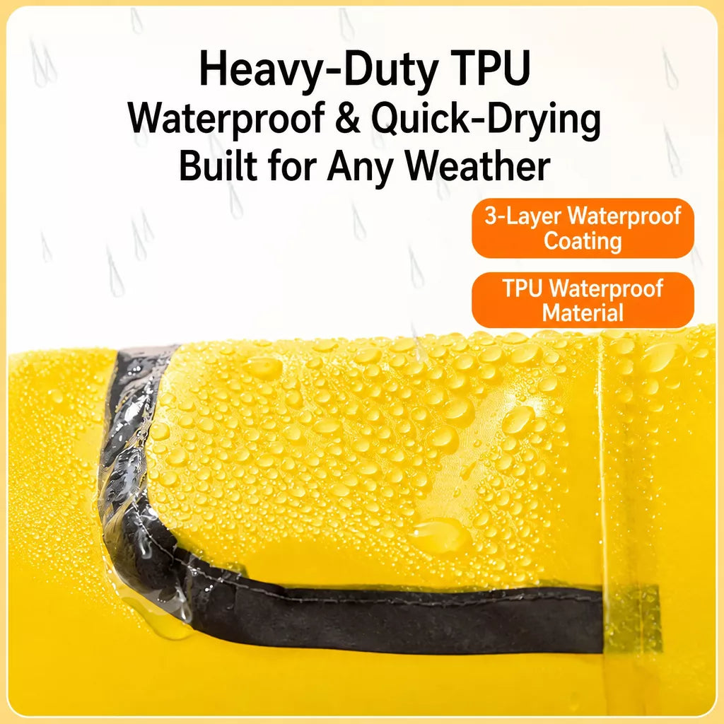 Waterproof Dog Raincoat for Small and Medium Breeds