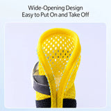 Nylon Dog Boots for Small Dogs – Soft Sole, Stay-On Design