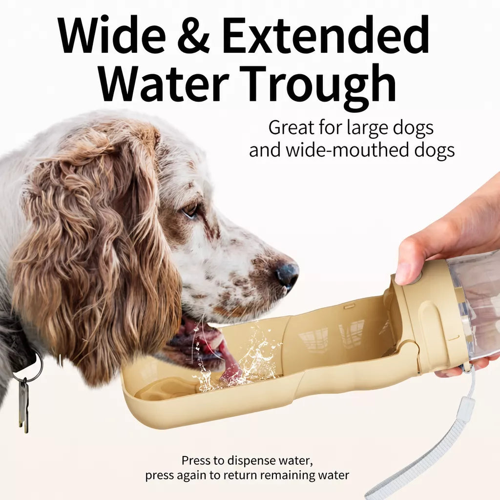Portable Foldable Pet Water Bottle for Dogs & Cats