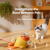 Duck-Shaped Interactive Treat Dispenser for Cats & Dogs
