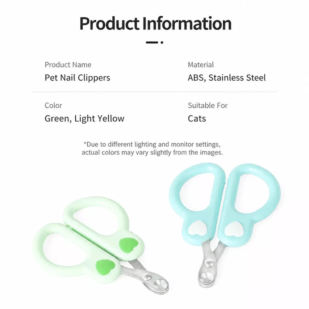 Pet Nail Clippers for Cats and Dogs