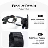 Dog Harness with 6.6-Ft Leash