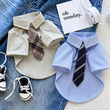 Lightweight Cotton-Linen Shirt for Cats and Dogs