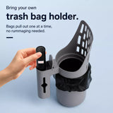 Cat Litter Scoop with Built-In Waste Bag Holder