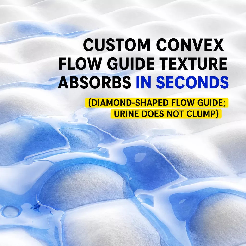 Absorbent Pet Training Pads with a Non-Woven Surface