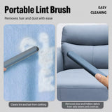 Long-Handle Pet Hair Removal Brush for Sofas and Bedding