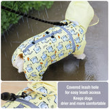 Full-Coverage Four-Leg Dog Raincoat