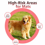 Pet Detangling and Deshedding Comb for Dogs and Cats