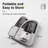 Large Breathable Pet Carrier Backpack for Dogs and Cats