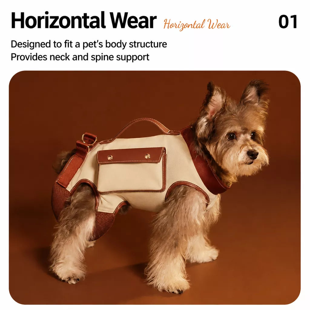 Nylon Pet Shoulder Carrier Bag for Small Dogs