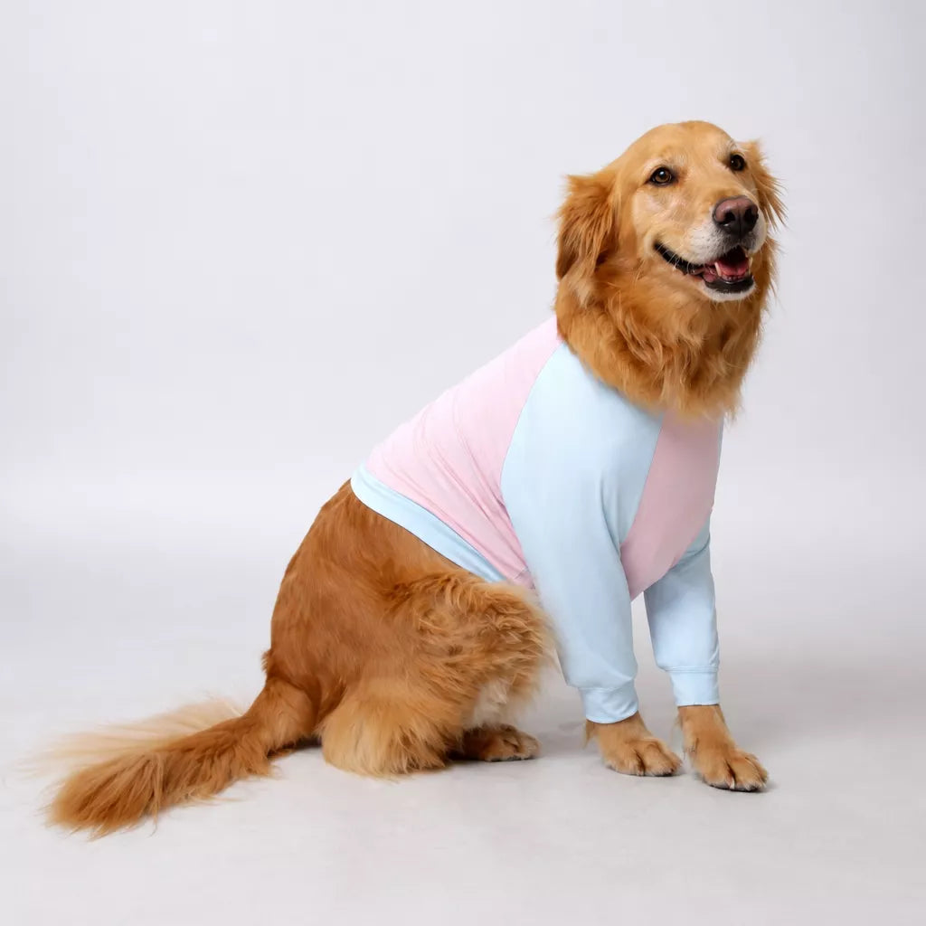 Lightweight Summer Dog Shirt for Medium to Large Breeds