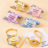 Adjustable Pet Harness and Leash Set for Cats and Small Dogs