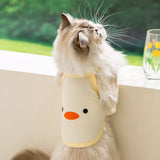 Polyester Sleeveless Vest for Cats
