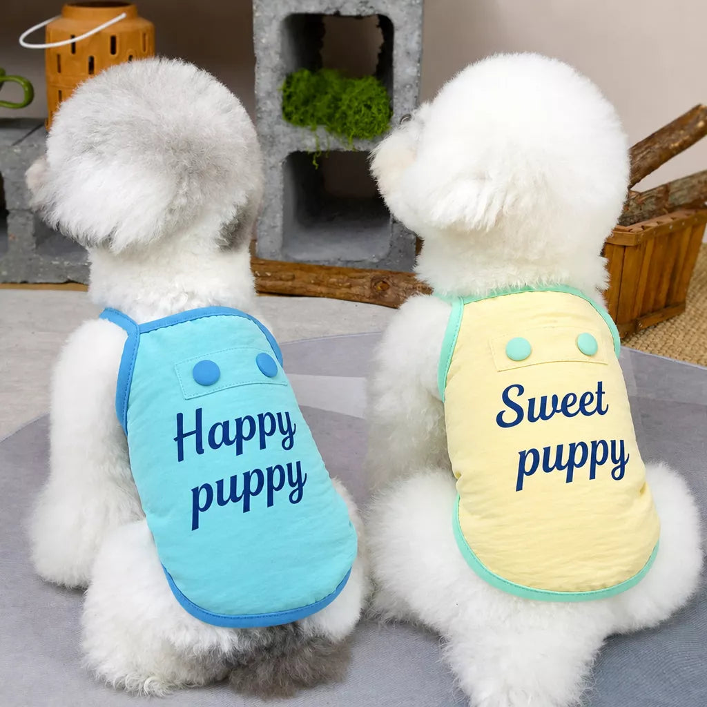 Lightweight Cotton Dog Vest