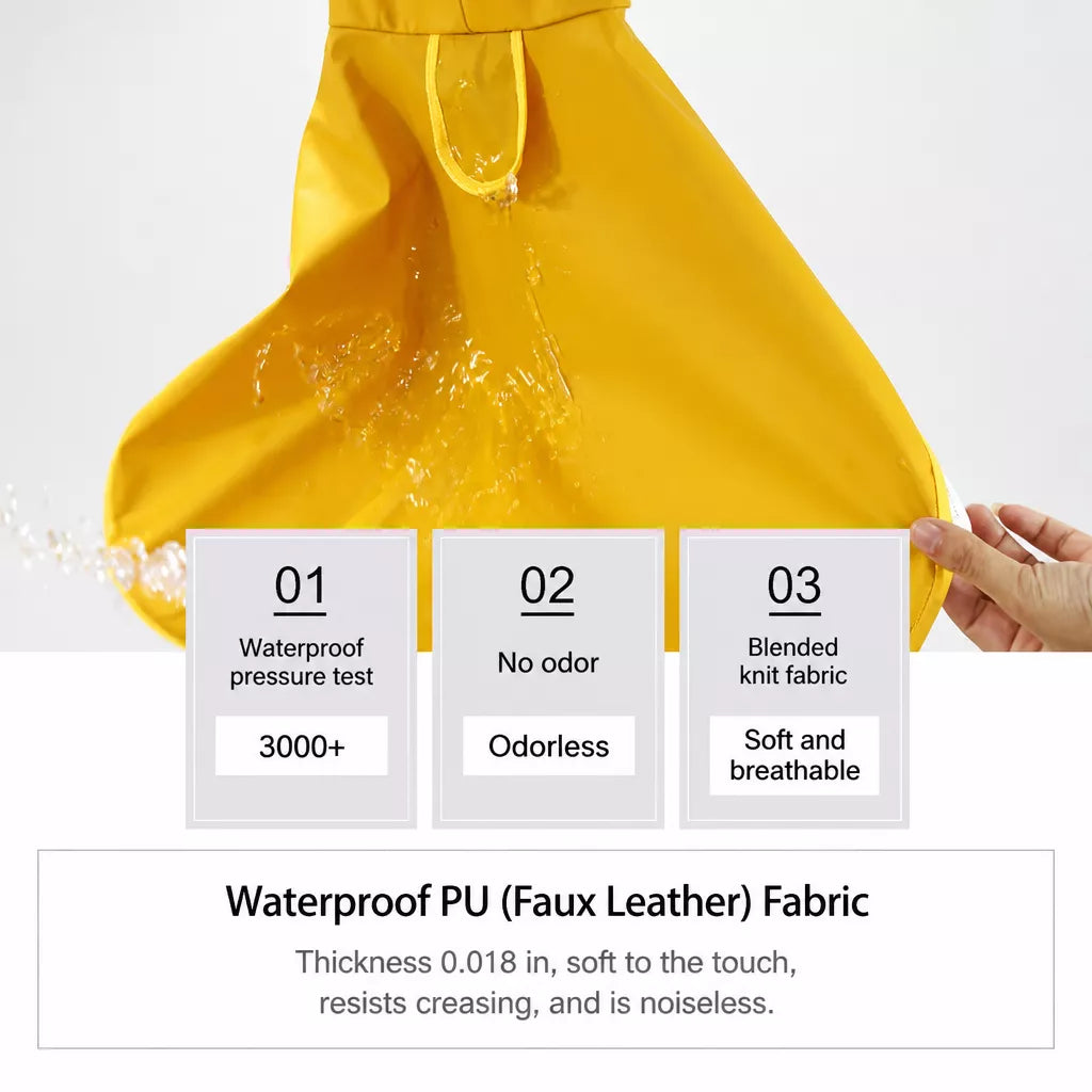 Dog Raincoat for Rainy-Day Walks