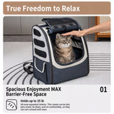 Large Pet Carrier Backpack for Cats and Dogs