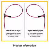 Steel Wire Dog Training Leash