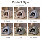 Foldable Indoor Cat Tent Bed