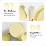 Elevated Ceramic Pet Bowl Stand for Cats and Dogs