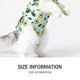 Cat Recovery Suit with Breathable Birdseye Mesh