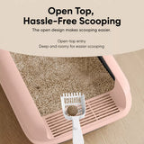 Enclosed Cat Litter Box with Scoop