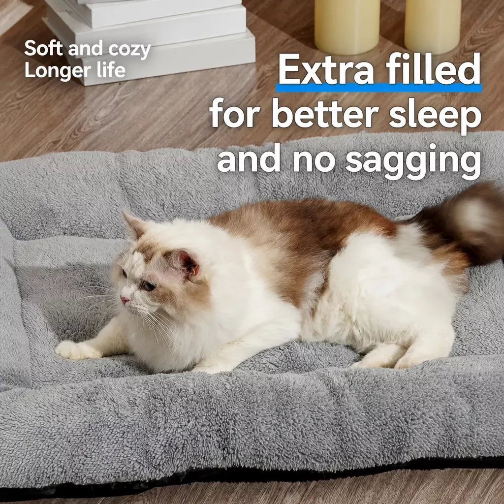 Gray Techno-Fabric Bed for Dogs & Cats