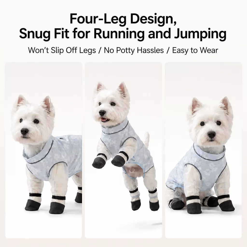 Lightweight Four-Leg Mesh Suit for Small Dogs