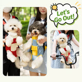 Nylon Pet Carrier Backpack for Dogs and Cats