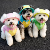 Adjustable Pet Bucket Hat for Dogs