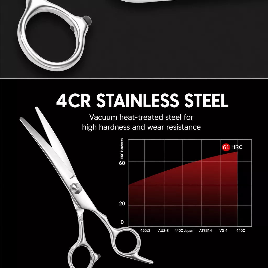 7-Inch Stainless Steel Pet Grooming Shears