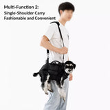 Convertible Pet Carrier Backpack and Shoulder Bag