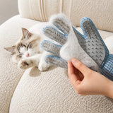Double-Sided Pet Grooming Glove for Cats and Dogs