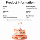 Interactive Cat Spinning Track Ball Toy