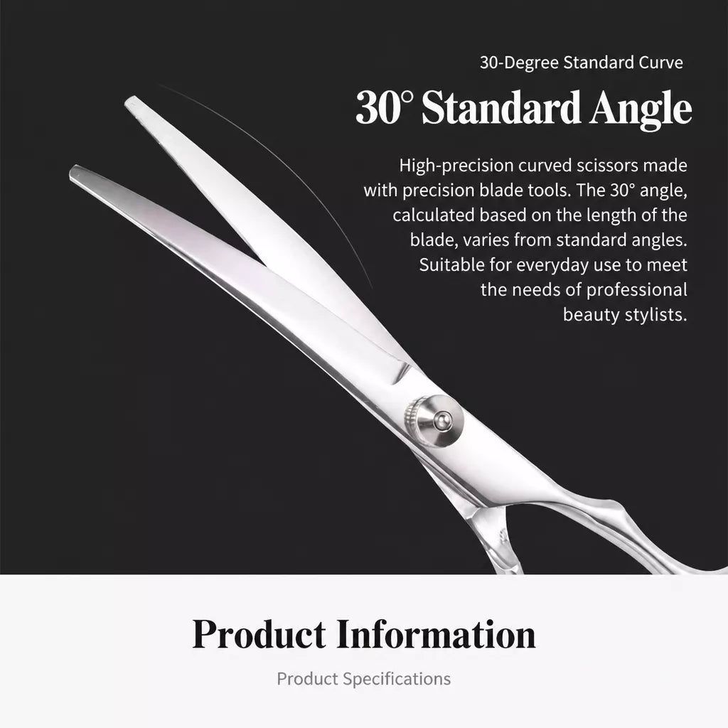 Stainless Steel Pet Grooming Scissors & Comb Set