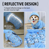 Full-Coverage Four-Leg Dog Raincoat