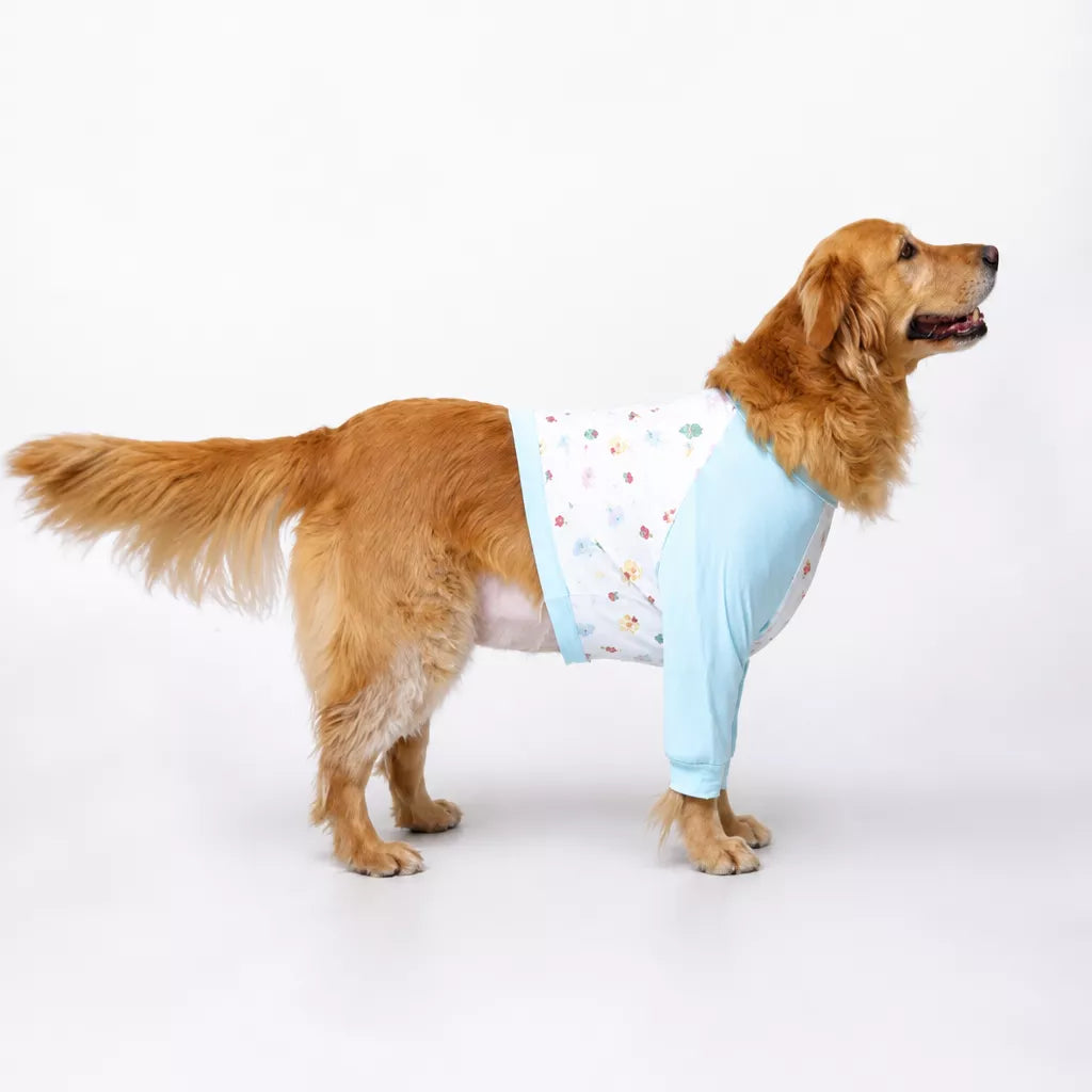Lightweight Summer Dog Shirt for Medium to Large Breeds